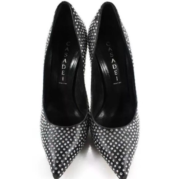 🔥SOLD🔥 CASADEI studded bling pumps sz7 - Picture 2 of 5